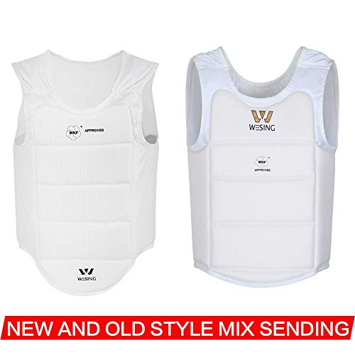 Wesing Professional Karate WKF Approved Men Chest Protector - size: X-Large
