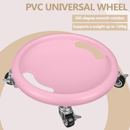 Seenelling 4 Pcs Abdominal Exercise Roller Wheel Abdominal Exercise Sliders for Core Workout AB Wheel Exercise Board Abdominal Board Trainer for Abdominal Core Strength Training, AB Workout Equipment