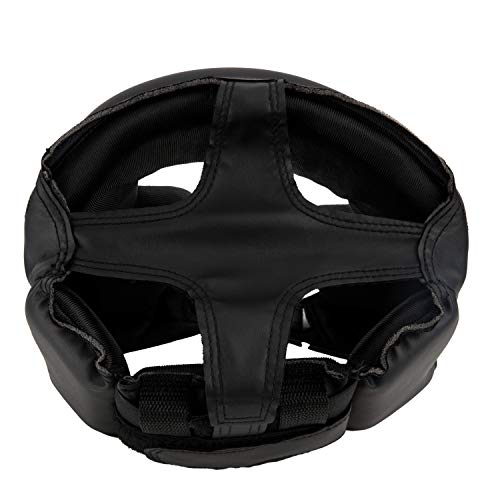 UFC Synthetic Leather Training Head Gear – Durable Protection for MMA, Boxing, and Martial Arts Sparring, with Adjustable Fit, High-Density Foam Padding, and Breathable Design | Durable Protection for MMA, Boxing, and Martial Arts Sparring, Adjustable Fit