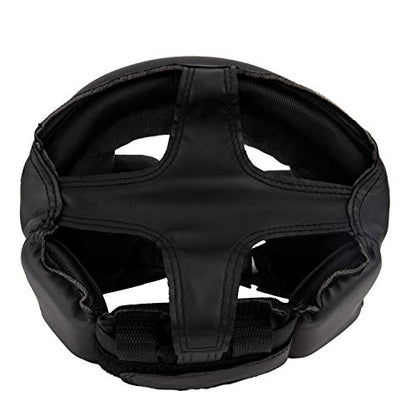 UFC Synthetic Leather Training Head Gear – Durable Protection for MMA, Boxing, and Martial Arts Sparring, with Adjustable Fit, High-Density Foam Padding, and Breathable Design | Durable Protection for MMA, Boxing, and Martial Arts Sparring, Adjustable Fit