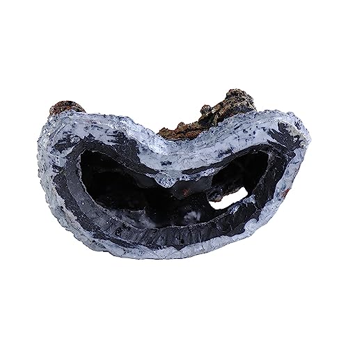 Vctitil Fish Tank Resin Ancient Castle Design Artificial Coral Castle Simulation for Fish Tank Decor Resin Aquarium Ornament Accessories