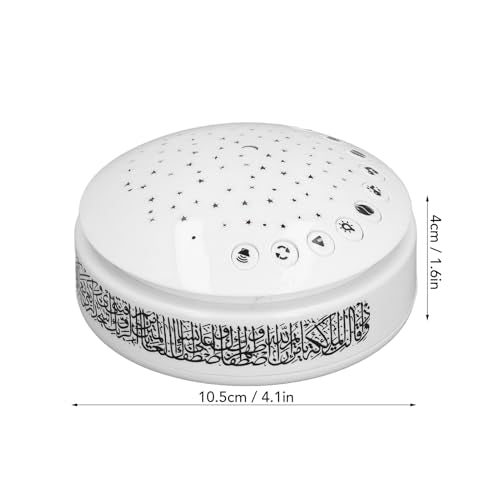 Kids Sound Machine Night Light Projector Nursery Rhymes Quran Soothing Sounds Star Projector