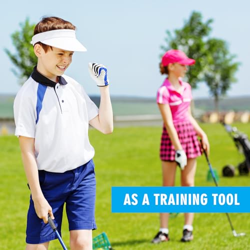 Arrowbash Golf Training Grip Right Handed Swing Grip Trainer Aid Tool for Men Club Accessories - color: Black