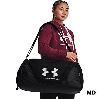Under Armour Undeniable 5.0 Duffle - color: Black (001)/Metallic Silver, size: Large (101L)