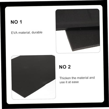 Garneck 5pcs Fish Tank Insulation Pad Thickened Non-Skid Cushion for Aquariums Shockproof Black Mat for Heat Preservation and Absorption
