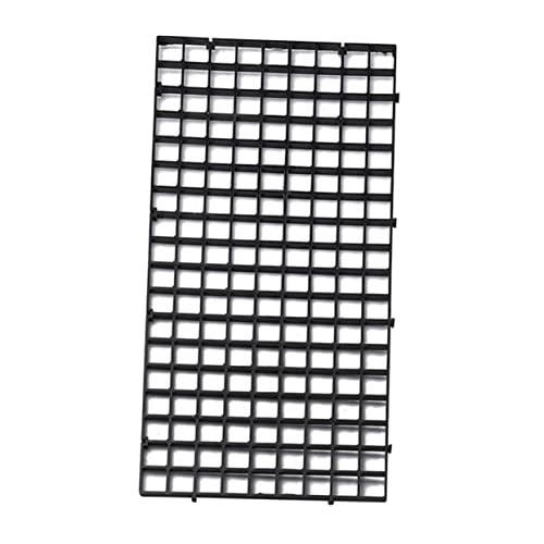 BESPORTBLE 2pcs Fish Segregation Board for Aquariums Black Isolation Net for Breeding and Separation Construction Easy Attachment Clamps