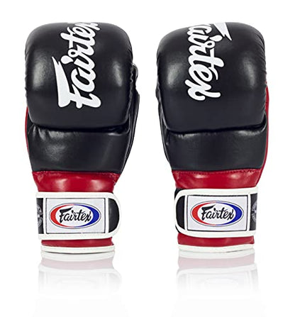 Fairtex FGV18 Boxing Gloves with Deodorizer Inserts | Lightweight, Shock Absorbent Gloves for Muay Thai, MMA | Moisture & Odor Control for Fresh, Long-Lasting Gear