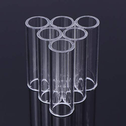 Shelter Tube Fish Tank Aquarium Pipe Shrimp Cave Hide Breeding Acrylic Decor - 3-Tube