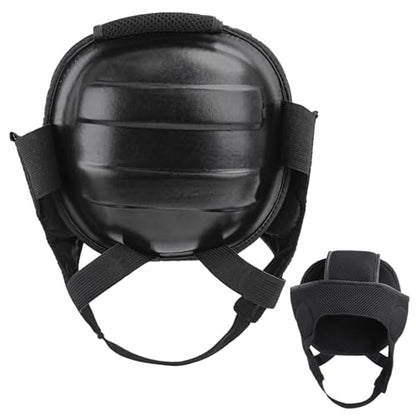 2 Pieces MMA Wrestling Headgear with Adjustable Elastic Straps, Eva Foam Padding, Breathable Mesh Design for Protection During Boxing Sparring