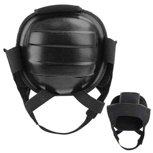 2 Pcs MMA Training Headgear, Adjustable Wrestling Head Guard with Eva Foam Padding, Protective Gear for Combat Sports, Breathable Mesh & Elastic Straps