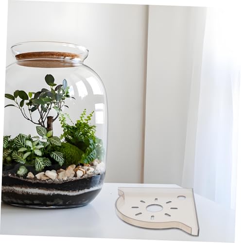 Fish Tank Decor Triangle Shelf for Storage Corner Rack Stand Easy Access for Aquarium Supplies