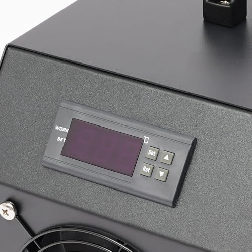 60L/15.85Gal Aquarium Chiller, 200W Low Noise Fish Tank Water Cooler with Special Quiet Design Refrigeration Compressor ＆ Water Tube for Small Fish Tanks, Freshwater Tanks (60L) - color: 60L
