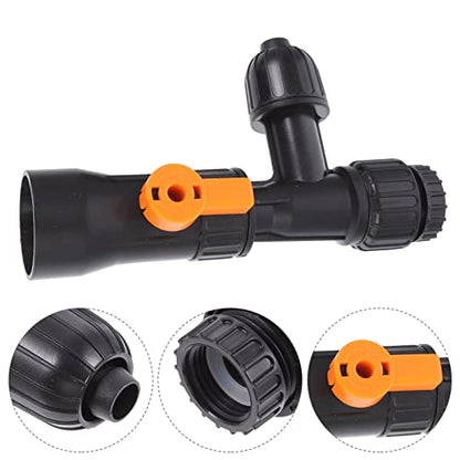 balacoo Aquarium Water Changer Faucet Type Fish Tank Cleaning Tool Aquarium Water Changer Kit with 2 Accessories Compact Tap-Powered Change Tool for Supplies and Refill