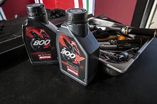 Motul 800-2t Off-Road 100% Synthetic Premix 1 Liter - size: 1L