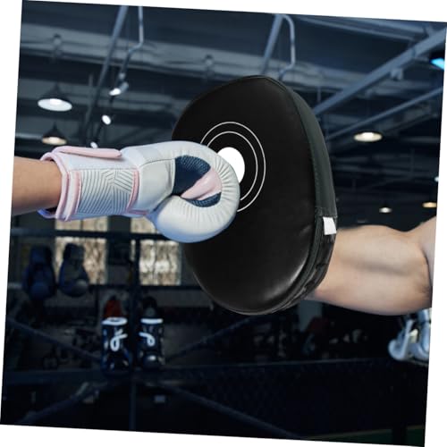 Cabilock Muay Thai Focus Mitt Hand Pad Curved Punching Hand Pad for Boxing Training Taekwondo Kickboxing Strike Shield