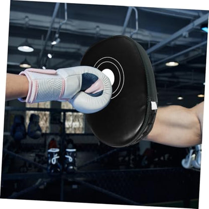 Cabilock Muay Thai Focus Mitt Hand Pad Curved Punching Hand Pad for Boxing Training Taekwondo Kickboxing Strike Shield