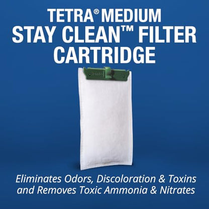 Tetra Goldfish LED Kit 10 Gallons, Complete Aquarium Set with Lighting and Filter
