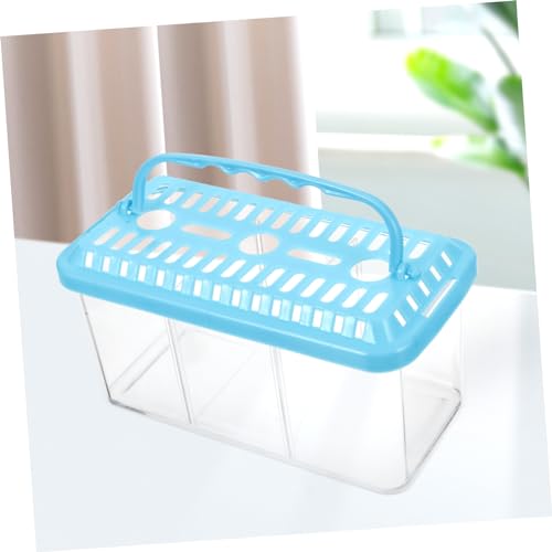 VICASKY Transparent Fish Breeding Box Multi Functional Isolation Tank for Fish Betta Shrimp Design for Easy Observation Aquarium Breeder Container