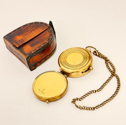 Brass Compass - So You can Always find Your Way Back Home - Engraved Compass - Personalized Compass - Anniversary Mens Gift - Graduation Gift - Gift for Boys/Mens