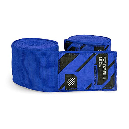 Sanabul Elastic 180 inch Boxing Hand Wraps for Boxing Gloves Muay Thai Kickboxing MMA Wraps for Men & Women