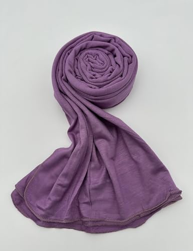 Premium Jersey Hijab Scarf for Women - Muslim Head Scarf - color: Lavender