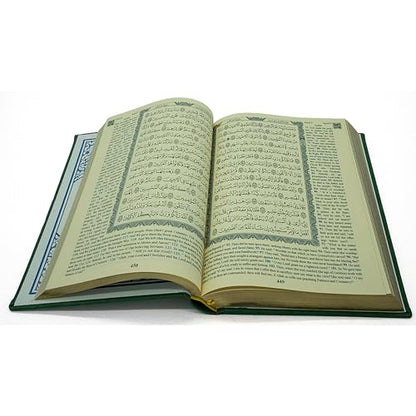 Modefa Prayer Rug Islamic Gift Set - Holy Quran in Arabic - Velvet Box with Quran and Tesbih (Blue) - color: Blue