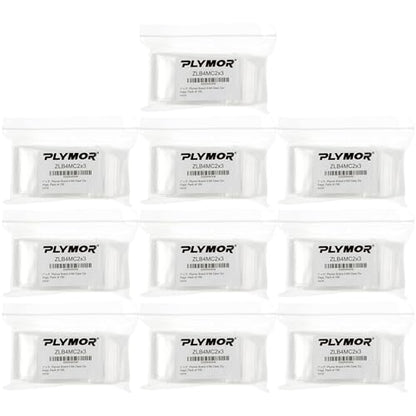 Plymor 2 x 3 inch, 4 Mil Zipper Reclosable Bags (Case of 1,000) | Heavy-duty plastic for jewelry, beads, rings, earrings, pills, vitamins, spices, coins, screws & small parts - size: 2" x 3" (1,000 Count)