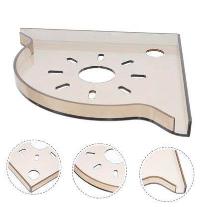 Fish Tank Decor Triangle Shelf for Storage Corner Rack Stand Easy Access for Aquarium Supplies