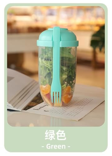 Portable Salad Cup - color: Green