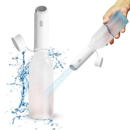 GenieBidet Portable Bidet Rechargeable - Handheld Toilet Bidet Sprayer- Men,On-The-Go Cleaning - Electric Sprayer Toilet for Women and Men Personal Hygiene Cleaning/ Postpartum Care