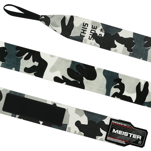Meister Adult 180" Semi-Elastic Hand Wraps for MMA & Boxing (Pair) - color: Urban Camo