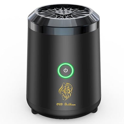 Electric Incense Burner, OUD Bukhoor Portable USB Aroma Diffuser, Rechargeable Arab bakhoor Muslim Incense Holder for Car and Home