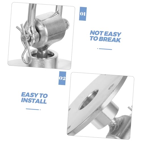 Alipis Heavy Duty Speed Bag Swivel Hook for Ceiling Mount Boxing Equipment Easy Installation Reliable Performance Stable Design for Intense Training Metal Construction