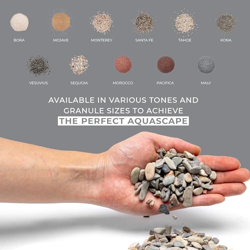 Ultum Nature Systems Controsand Sequoia Gravel (3L) - Small Pebbles for Fish Tank - Planted Aquarium Rocks - Fish Tank Substrate - Aquarium Pebbles - Versatile Fish Tank Stones - size: 3L