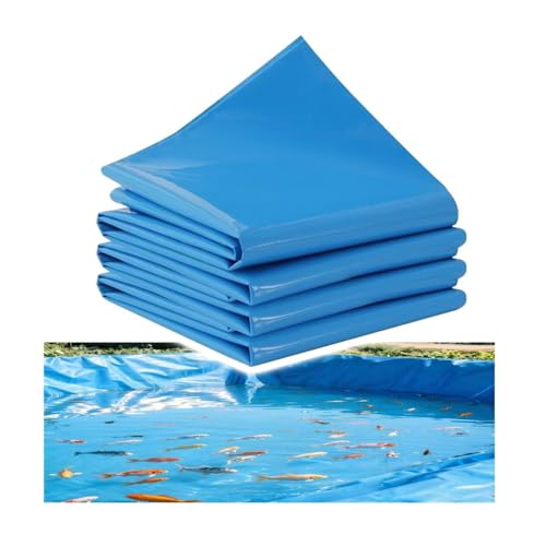 Heavy-Duty 0.3mm PVC Pond Liner for Fish & Plants - Durable HDPE Preformed Mat for Outdoor Ponds, Koi Ponds, Streams, Garden Fountains & Waterfalls (1.5x10m/4.9x32.8') - size: 1.5x10m/4.9x32.8'