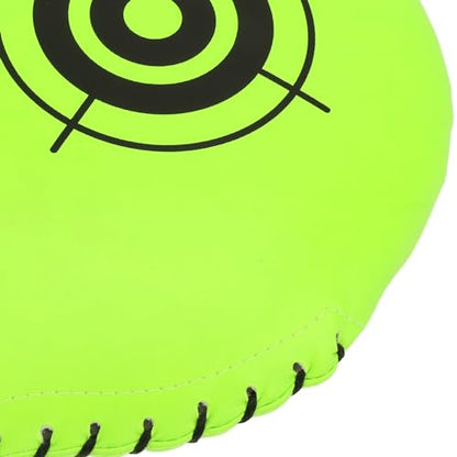 JTLB Taekwondo Kick Pads, Striking Target Paddles, TKD Karate Martial Arts Strike Targets, Kickboxing Training Equipment Sparring Gear for Kids Youth Adult (Fluorescent Green) - color: Fluorescent Green
