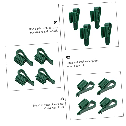 BESPORTBLE 4pcs Fish Tank Clips Strong Plastic Hose Holder for Easy Installation Aquariums Space-Saving Design for Pet Fish Owners