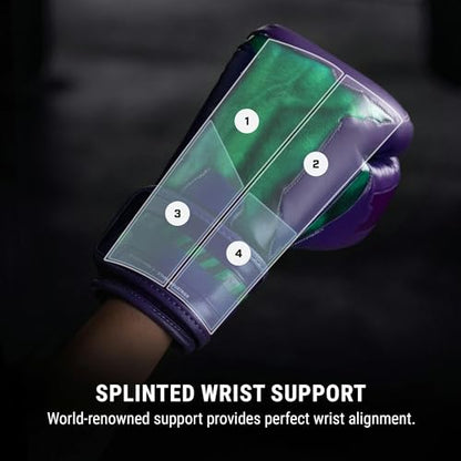 Hayabusa Marvel Hero Elite Boxing Gloves for Men and Women - color: Hulk, size: 10oz