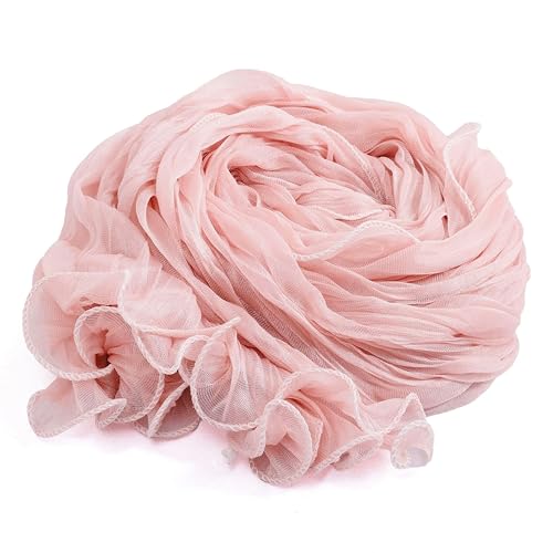 Premium Hijab Head Scarf Shawl Wrap for Muslim Women Lightweight Scarf for women - color: 09~bright Pink