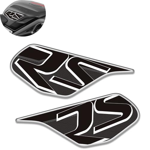 Motorcycle 3D Tank Pad Compatible with Triumph Street Triple Daytona 675 765R RS Stickers Gas Kit Knee Fish Bone Tank Pad Decals Fit for 675 765 R RS Stickers Decals Tank Protection Waterproof (A-27) - color: A-27