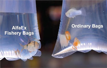 Fishery Bags 4 Inches Leak Proof Rounded Bottom Clear Plastic Fish Bags for Shrimps and Betta Fish Transport. (4" x 10" / 100 Pack / 2 Mil) - size: 4" x 10" / 100 Pack / 2 Mil