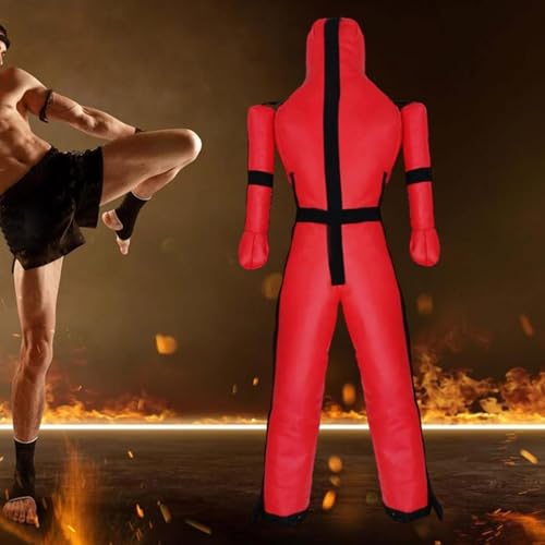 Training Dummy for Grappling and Wrestling Practice Unfilled for Men, 150cm