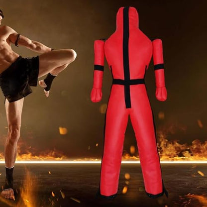 Training Dummy for Grappling and Wrestling Practice Unfilled for Men, 150cm