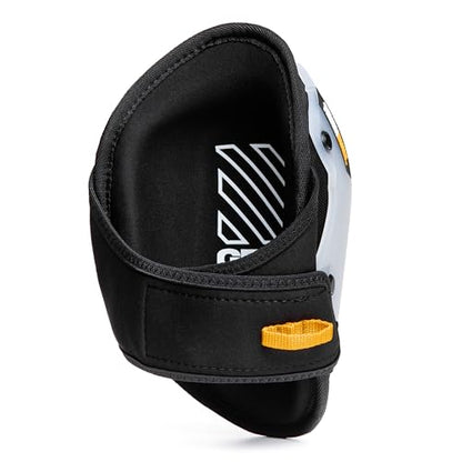 ToughBuilt – GelFit Non-Marring Knee Pads, Professional Gel Cushion Kneepads with EVA Foam Comfort Layer, Smooth Non-Scratch Shell, Adjustable Straps, and Heavy-Duty Jobsite Protection (TBL-KP-G203-R) - size: GelFit Non-Marring