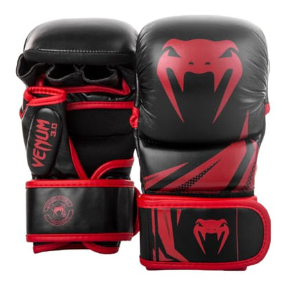 Venum Challenger 3.0 Sparring Gloves - color: Black/Red, size: Large-X-Large