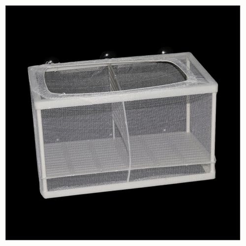 Fish Tank Tool Fish Hatchery Isolation Net Fish Tank Incubator Box Hanging Aquarium Accessory Supplies(26x15x18cm) - size: 26x15x18cm
