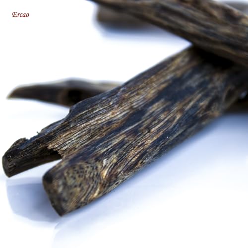 Chinese Natura Kynam Agarwood （Qinan Oud） - Boasts a Distinctly Unique Aroma, Ideal for Home Incense, Meditation & More | Sustainable Harvesting (Weight30g - Upper Medium Grade - Long Strips) - color: 30g Experience Pack - Upper Medium Grade - Long Strips