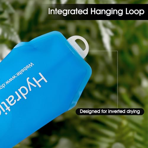 GUYI GYGYL Soft Flask, Collapsible Water Bottle for Sports, 150ml Blue 2pcs - color: 2Pcs 150ml Blue