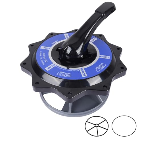 R0443900 Replacement Kit, 2-Inch Multi-Port Valve Top Cap Assembly Compatible with Zodiac Jandy Side Mount Backwash Valves, Includes Diverter Valve Gasket