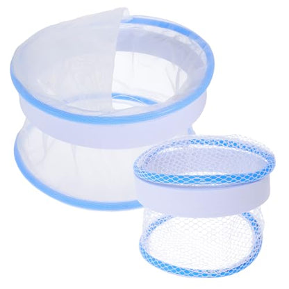Aquarium Breeding Box Fish Spawning Incubator Nylon Floating Mesh Isolation Chamber for Fish Tank Fry Nursery Suitable for Guppy Betta Shrimp Hatchery
